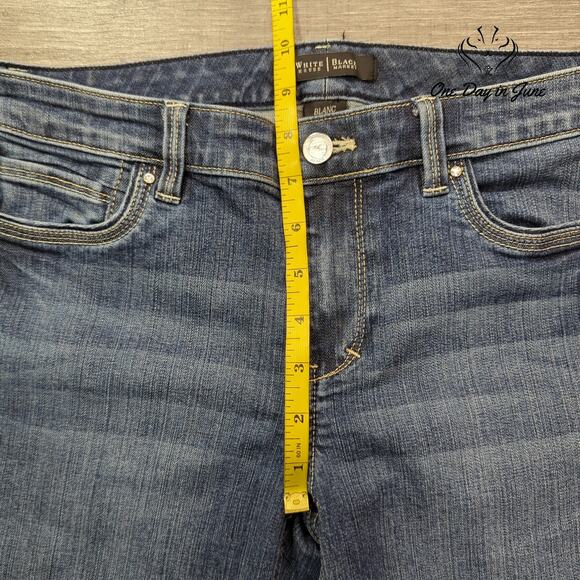 White House Black Market Pedal Pusher Capri Jeans Size 6 - Picture 4 of 6